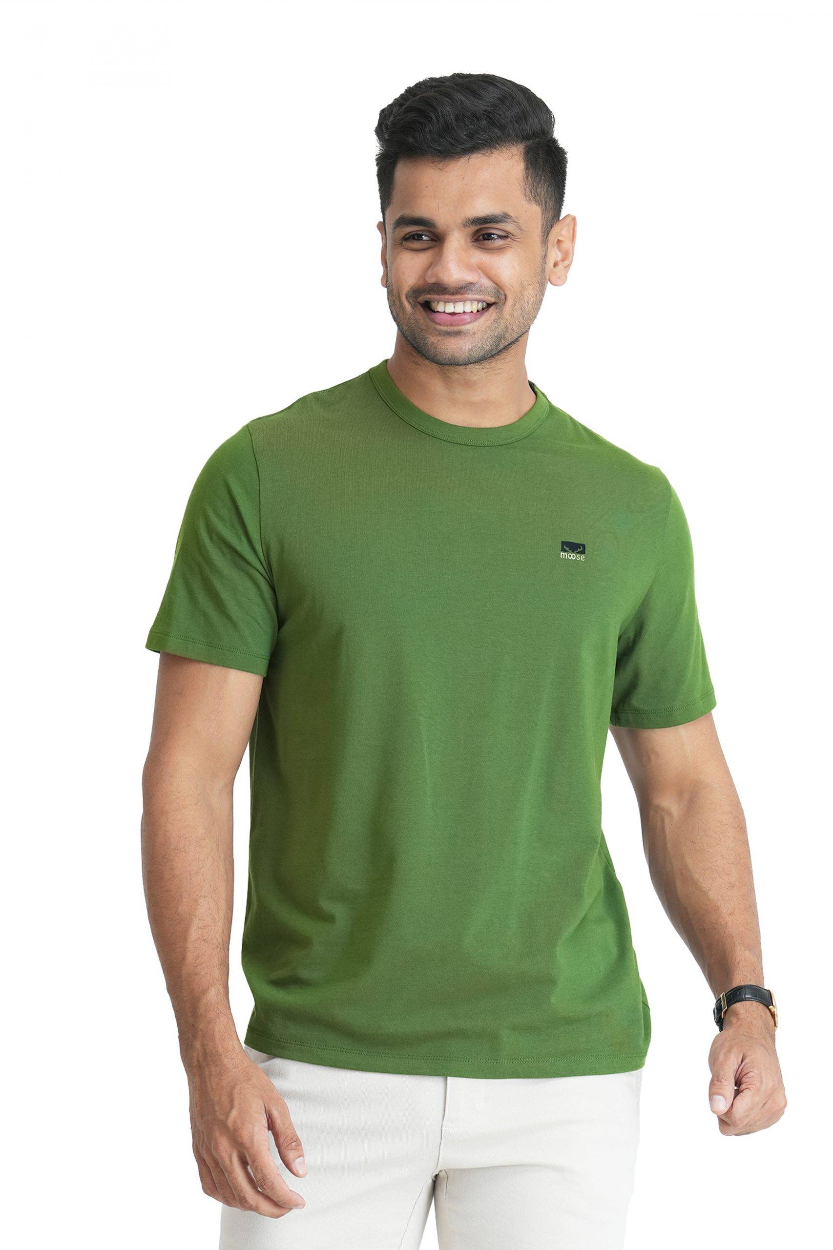 moose green t shirt