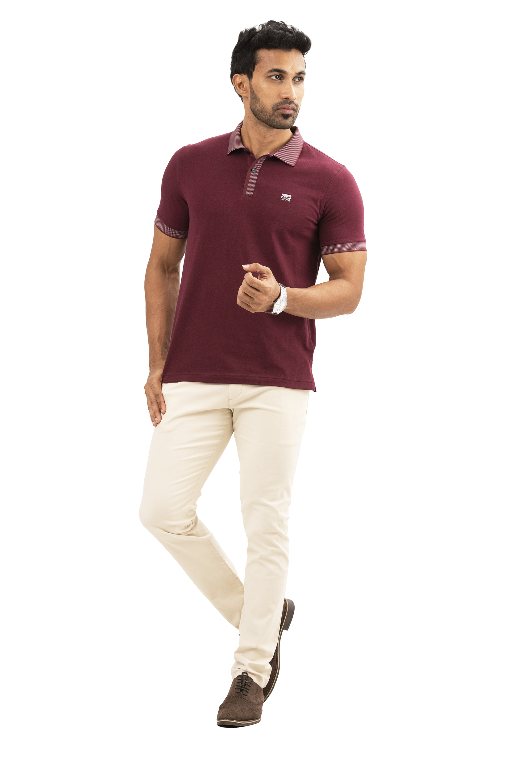 Elegant Slim Fit Polo T-Shirt